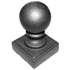 Cast Iron Ball Caps (image for) Cast Iron Ball Caps